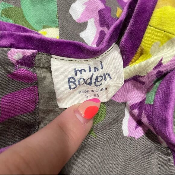 Mini Boden Floral Casual Dress - Picture 5 of 5
